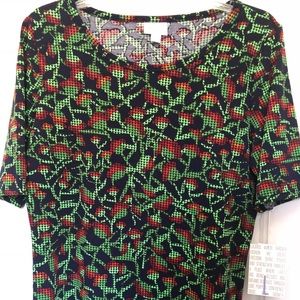 Floral print Gigi Top by LulaRoe